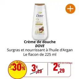 Coccinelle Supermarché Dove - crème de douche offre