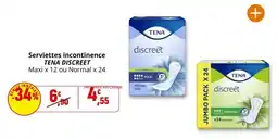 Coccinelle Supermarché Tena - serviettes incontinence offre