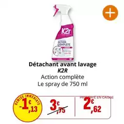 K2r - détachant avant lavage