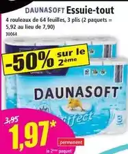 Norma Daunasoft - essuie-tout offre