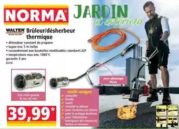 Norma Norma - brûleur/désherbeur thermique offre