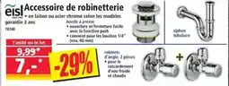 Norma Facile - accessoire de robinetterie offre