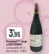 G20 Léon perrot - bourgueil rouge offre