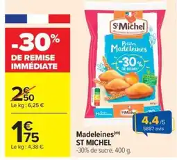 Carrefour Drive ST MICHEL Madeleines offre