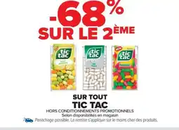 Carrefour Drive TIC TAC Sur tout offre