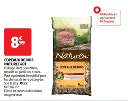 Auchan Drive Copeaux de bois naturel offre