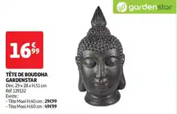 Auchan Drive TĂȘte de bouddha gardenstar offre