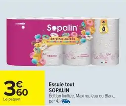 Carrefour Drive SOPALIN Essuie tout offre