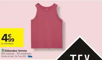 Carrefour Drive TEX Débardeur femme offre