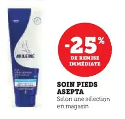 Hyper U Soin pieds asepta offre