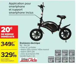 Carrefour Drive Draisienne électrique offre