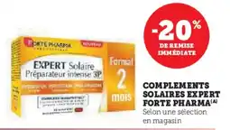 Hyper U Complements solaires expert forte pharma offre