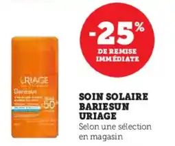 Hyper U Soin solaire bariesun uriage offre