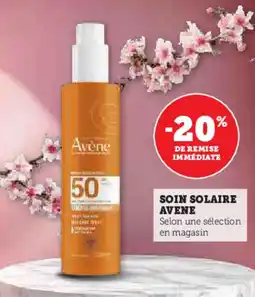 Hyper U Soin solaire avene offre