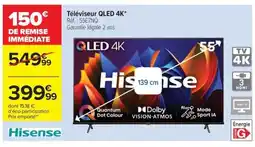 Carrefour Drive Téléviseur QLED 4K offre