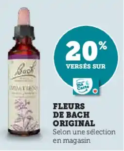Hyper U Fleurs de bach original offre