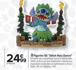 Carrefour Drive Figurine SG "Stitch Hula Dance" offre