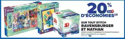 Carrefour Drive Sur tout stitch ravensburger et nathan offre