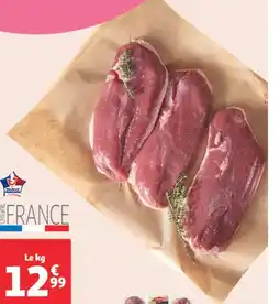 Auchan Supermarché Filets de canard extra tendres le gaulois offre