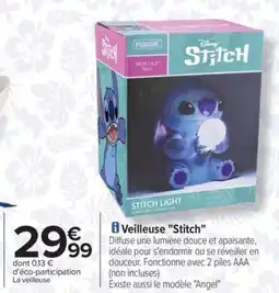 Carrefour Drive Veilleuse "Stitch" offre