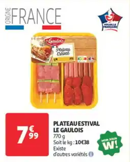 Auchan Supermarché Plateau estival le gaulois offre