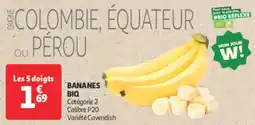 Auchan Supermarché Bananes biq offre