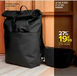 Cora x Carrefour Le sac Ă dos et le sac banane offre