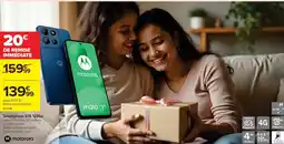 Cora x Carrefour MOTOROLA Smartphone G15 128Go offre