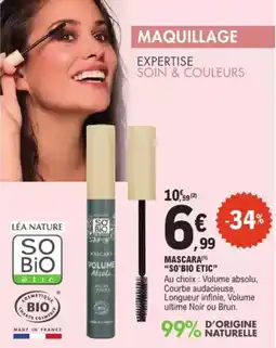 E.Leclerc Drive Mascara so'bio etic offre