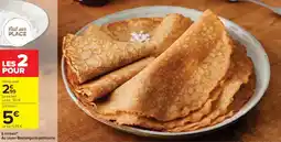 Cora x Carrefour 6 crêpes offre