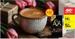 Cora x Carrefour L'OR ESPRESSO Capsules de café offre