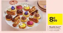 Cora x Carrefour 16 petits fours offre