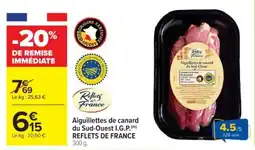 Cora x Carrefour Aiguillettes de canard du sud-ouest i.g.p.(m) reflets de france offre