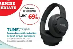 Super U Casque bluetooth réduction de bruit circum-auriculaire offre