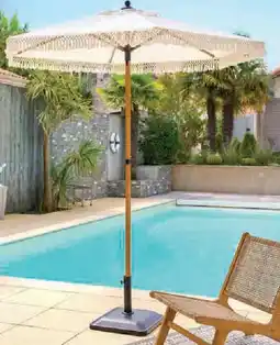 Hyper U Parasol droit maui offre