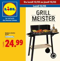 Lidl Barbecue à charbon de bois offre