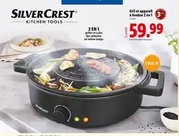 Lidl SILVERCREST Gril et appareil a fondue 2 en 1 offre