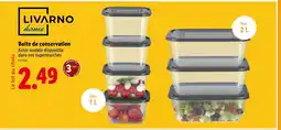 Lidl LIVARNO Boîte de conservation offre