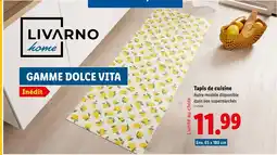 Lidl LIVARNO Tapis de cuisine offre