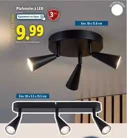 Lidl Plafonnier à LED offre