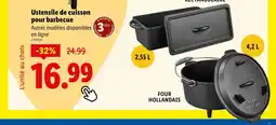 Lidl Ustensile de cuisson pour barbecue offre