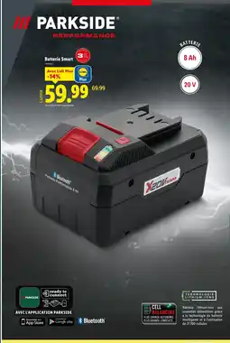Lidl PARKSIDE Batterie Smart offre