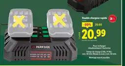 Lidl Double chargeur rapide offre