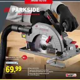 Lidl Scie circulaire sans fil offre