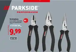 Lidl PARKSIDE Set de pinces offre