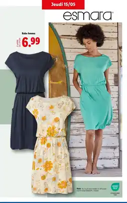 Lidl ESMARA Robe femme offre