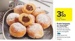 Carrefour Drive 8 mini beignets au chocolat offre