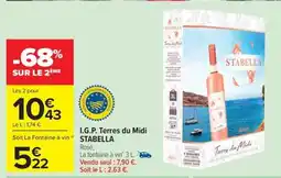 Carrefour Drive STABELLA I.G.P. Terres du Midi offre
