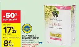 LES COUTUMIERS I.G.P. Ardèche