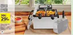 Carrefour Drive Friteuse double semi- professionnelle offre